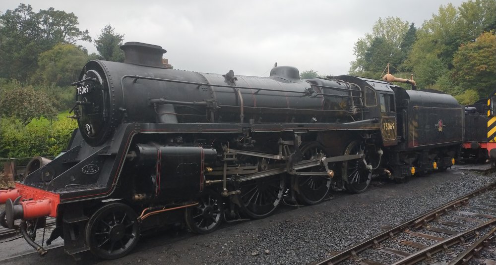 BR Standard Steam Locomotive 75069 4-6-0 Class 4MT R A Riddles mixed ...