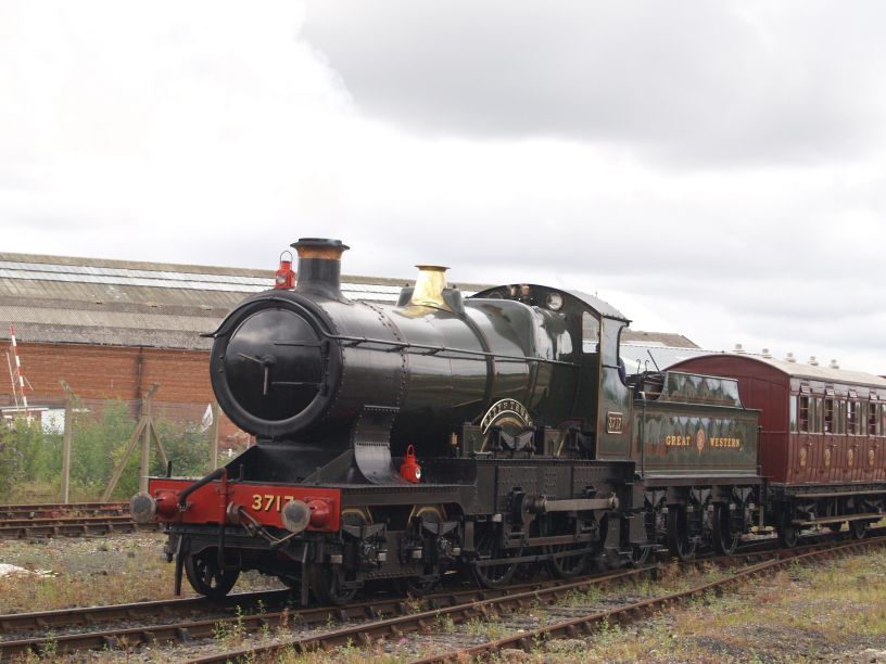 3717 3440 CITY OF TRURO Steam Locomotive BR GWR 4-4-0 3700 City Class ...